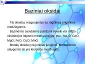 Oksidai ir jų junginiai 11 puslapis