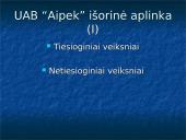 Organizacijos aprašymas: informacinės technologijos UAB "Aipek" 10 puslapis