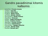 Organizmų apibūdinimas pagal K. Gesnerio sistemą 4 puslapis