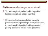 Paklausos elastingumo kainai skaičiavimo metodai 3 puslapis