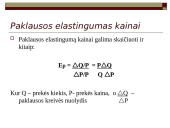 Paklausos elastingumo kainai skaičiavimo metodai 5 puslapis