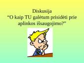 Pamoka 8-oje klasėje: Žmonių populiacijos poveikis gamtai 18 puslapis