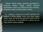 Parlamento frakcijų vienybė ir drausmė 16 puslapis