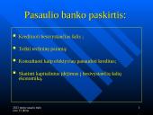 Pasaulio bankas - tarptautinė kredito organizacija 6 puslapis
