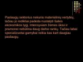 Paslaugų reikšmė ir įvairovė 3 puslapis