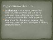 Pelno (nuostolio) ataskaitos kodo iššifravimas. Pajamos 3 puslapis