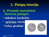 Pinigų kilmė, istorija, tauriųjų metalų pinigai 9 puslapis