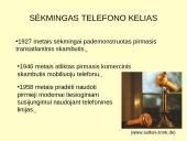 Pirmasis telefonas. Alexander Graham Bell 6 puslapis
