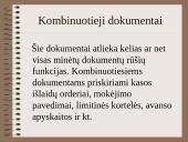 Pirminiai apskaitos dokumentai ir jų skirstymas 12 puslapis