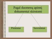 Pirminiai apskaitos dokumentai ir jų skirstymas 16 puslapis