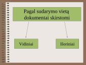 Pirminiai apskaitos dokumentai ir jų skirstymas 19 puslapis