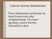 Pirminiai apskaitos dokumentai ir jų skirstymas 7 puslapis