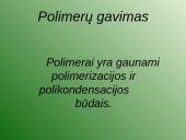 Polimerų savybės 9 puslapis