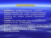 Politika - rytdienos kūrėja. Turizmo politikos aspektu 2 puslapis