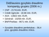 Prancūzijos draudimo rinkos apžvalga ir įvertinimas 11 puslapis