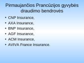 Prancūzijos draudimo rinkos apžvalga ir įvertinimas 8 puslapis