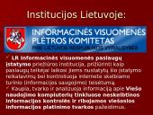 Priemonės kovai su neteisėta ir žalinga informacija kompiuteriniame tinkle 7 puslapis