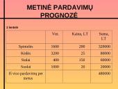 Prognozavimo metodai ir jų praktinio taikymo įmonėje (organizacijoje) modelis 4 puslapis