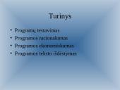 Programų tikrinimas 2 puslapis