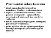 Progresyvistinė ugdymo koncepcija