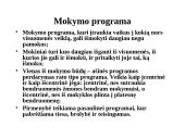 Progresyvistinė ugdymo koncepcija 13 puslapis