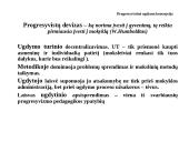 Progresyvistinė ugdymo koncepcija 3 puslapis