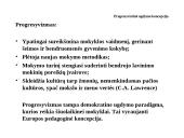 Progresyvistinė ugdymo koncepcija 4 puslapis