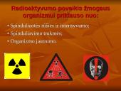 Žalingas radioaktyvumo poveikis gyvajam organizmui 4 puslapis