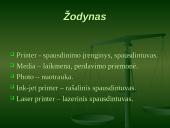 Rašalinių ir lazerinių spausdintuvų lyginamas 3 puslapis