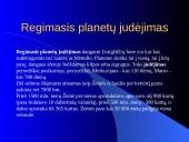 Regimasis dangaus kūnų judėjimas 14 puslapis