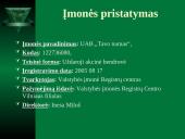 Rinkodaros pristatymas: UAB "Tavo namas" 3 puslapis
