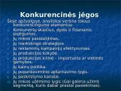 Rinkų analizavimas ir įvertinimas 8 puslapis