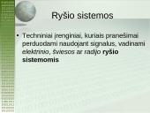 Ryšio sistemos 15 puslapis