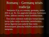Romanų-Germanų teisės šeima 8 puslapis