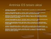 Romos sutartis. Europos Sąjungos (ES) konkurencijos taisyklės 17 puslapis