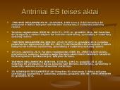 Romos sutartis. Europos Sąjungos (ES) konkurencijos taisyklės 18 puslapis