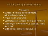 Romos sutartis. Europos Sąjungos (ES) konkurencijos taisyklės 19 puslapis