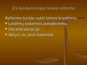 Romos sutartis. Europos Sąjungos (ES) konkurencijos taisyklės 20 puslapis