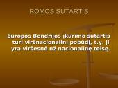 Romos sutartis. Europos Sąjungos (ES) konkurencijos taisyklės 10 puslapis