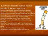 Rūkymo žala organizmui ir aplinkiniams 9 puslapis