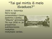 Salomėja Nėris, biografija, kūryba 9 puslapis