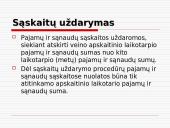 Sąskaitų koregavimas ir uždarymas 8 puslapis