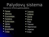 Saulės sistema. Saturnas 8 puslapis