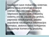 Save mokančios sistemos, jų taikymas, šiuolaikiniai pasiekimai 13 puslapis