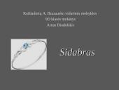 Sidabras (argentum, Ag) 