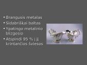 Sidabras (argentum, Ag)  3 puslapis