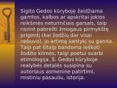 Sigitas Geda bei jo kūryba 12 puslapis
