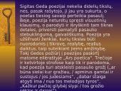 Sigitas Geda bei jo kūryba 9 puslapis