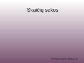 Skaičių sekos