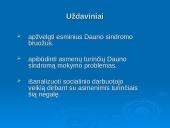 Socialinio darbuotojo veikla, dirbant su Dauno sindromą turinčiais asmenimis 3 puslapis